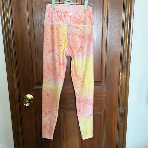 Scorpio Sol | Vinyasa High Wasit Legging Sunset Splash Tie Dye Size XS - Picture 6 of 13